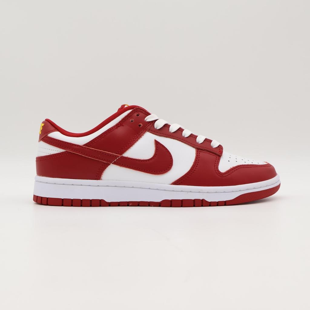 DD1391-602 Nike Dunk Low Retro USC Gym Red University Gold Cardinal (Men's)