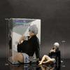 Anime Figure Nagi Seishiro Sitting Pose Action Cute Peripheral Table Decoration Collection Model Toys BLUE LOCK PVC Poseable Articulated Scale
