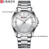 CURREN 8429 Men's Waterproof Steel Quartz Business Watch