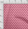 oneOone Cotton Flex Fabric Leaves & Floral Block Printed Craft Fabric BTY 40 Inch