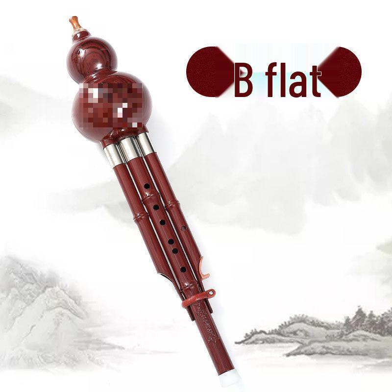 B Flat & C Key Ethnic Gourd Flute for Students & Beginners