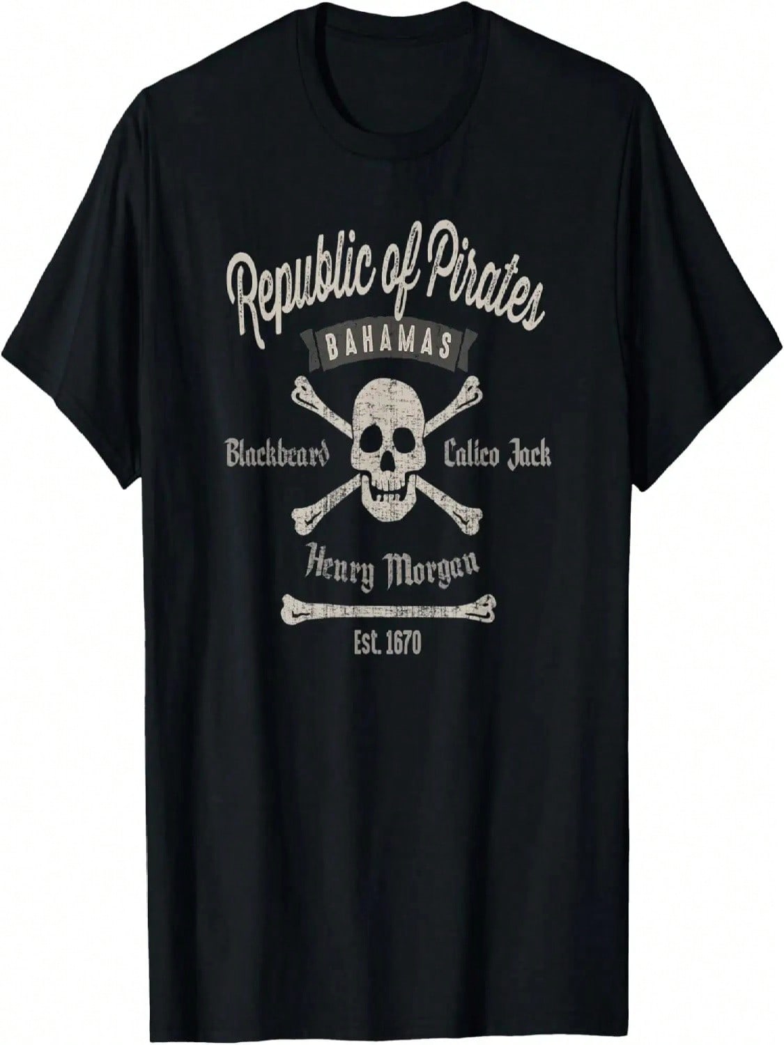 Republic Of Pirates Nassau Cool Vintage T-Shirt S разноцветный