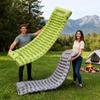 Portable Wide Inflatable Camping Mattress and Cushion