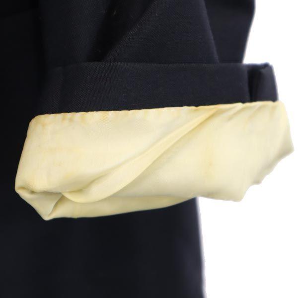 Lanvin Mohair Blend Tailored Jacket ST46-54 Navy Men's Used