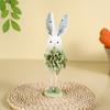 1PC Rabbit Standing Easter Explosion Living Room Fireplace Ornament Children's Gift Flower Decoration Party
