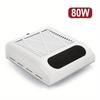 608 Nail Dust Collector - Powerful 80W Suction for Salon Desktop
