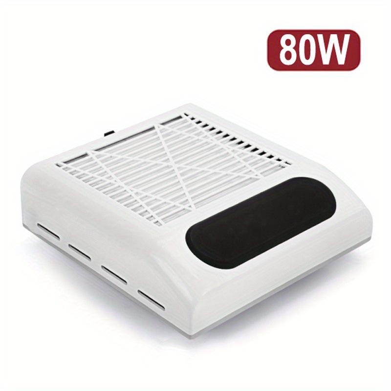 608 Nail Dust Collector - Powerful 80W Suction for Salon Desktop