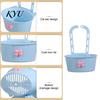 Adjustable Sponge Holder Sink Filter Basket, Kitchen Strainer, Hanging Drain Basket for Faucet, No Drill Installation, Hole Design Washing Fruit