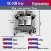 UK2.5B DIN Rail Terminal Block Connector, Pure Copper, Flame Retardant, Quick Wiring (UK-5n, UK-3n, UK-6n).