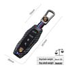 Porsche Carbon Fiber Texture Key Shell for Cayenne, Macan, Panamera, 911, 718