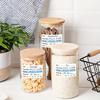 1 Roll Removable Food Storage Labels, Freezer & Pantry Can Stickers for Kitchen Restaurant Jars & Containers