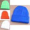 Cozy Slouch Winter Beanie Hat For Skiing And Outdoor Activities In Neon Colors
