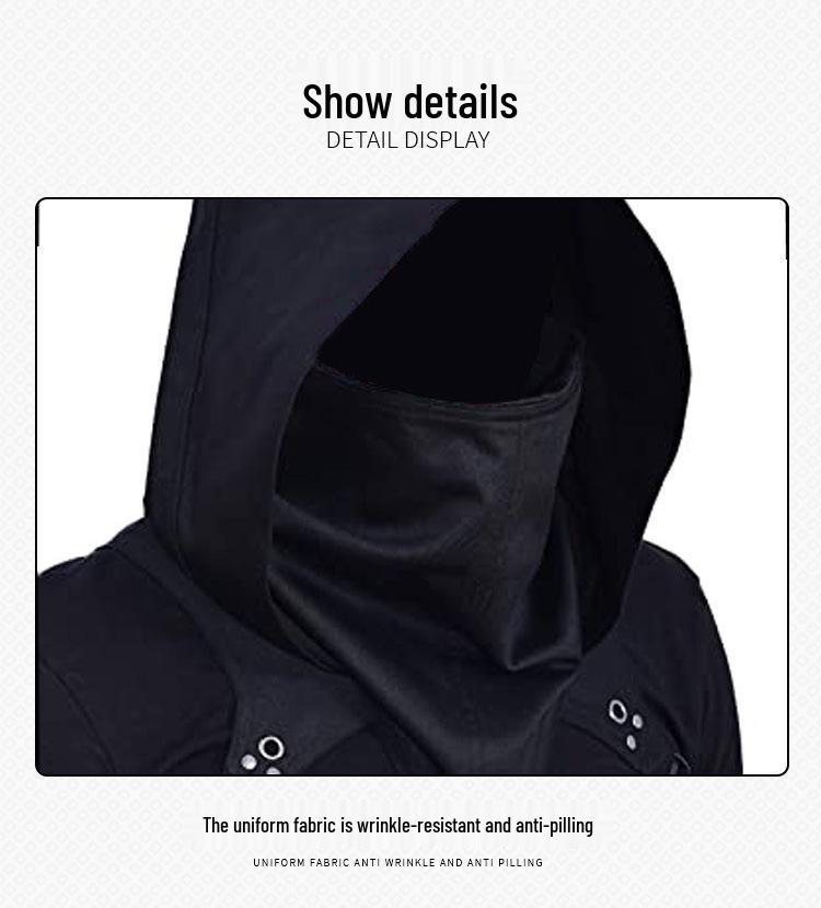 Manhua Society Cyberpunk Halloween Cosplay Hooded Cloak