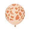 30pcs Jungle Safari Animal Girraffe Number Balloons Set Kids 1 2 3 Year Birthday Party Decorations Wild One Avocado Green Globos