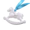 Car Rearview Mirror Pendant Aromatherapy Stone Gypsum Horse Decoration Presents