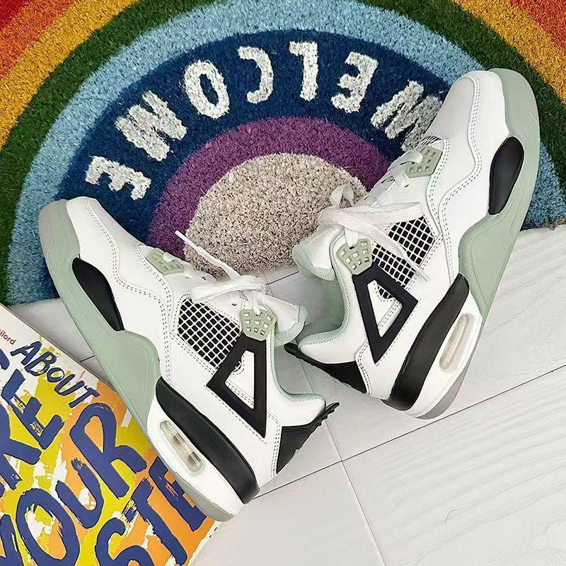 Hong Kong Style Unisex Chunky Sole Air Cushion Sneakers - Versatile Four Seasons Casual Running Shoes