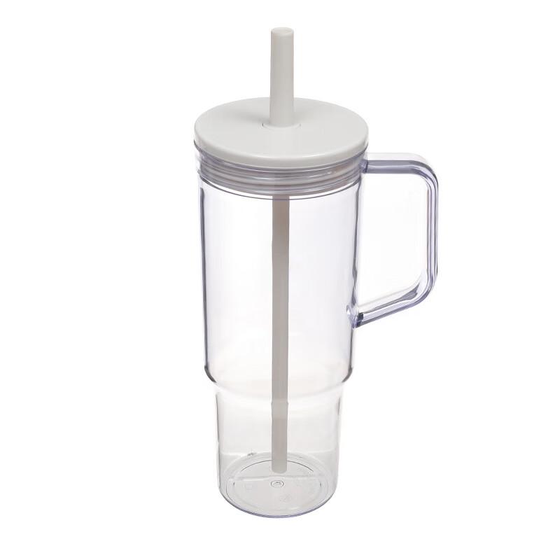 Shangqi Portable Sports Water Bottle with Straw