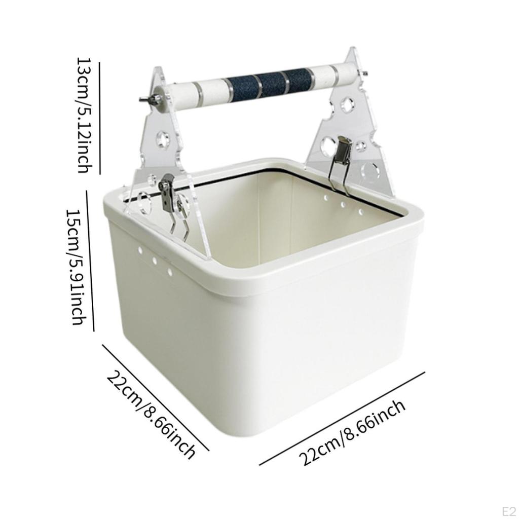 Bird Stand Tabletop Parrot Multipurpose Portable Perch Palyground for Cockatiels Cockatoo