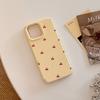 Small cherry pendant suitable for Apple devices17Phone case15pro max Cute girl iphone14All Inclusive13