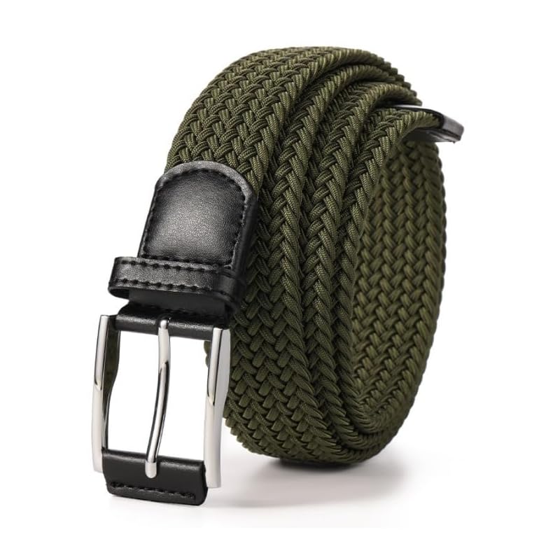 

[LTG] Growing Stretch easily casual belt mesh belt No hole Stepless adjustment men s ladies large size normal size 35mm 115cm 125cm Expansion and