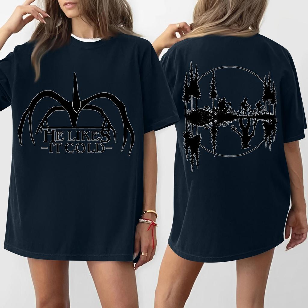 Women's Round Neck Printed Short-sleeved T-shirt Top