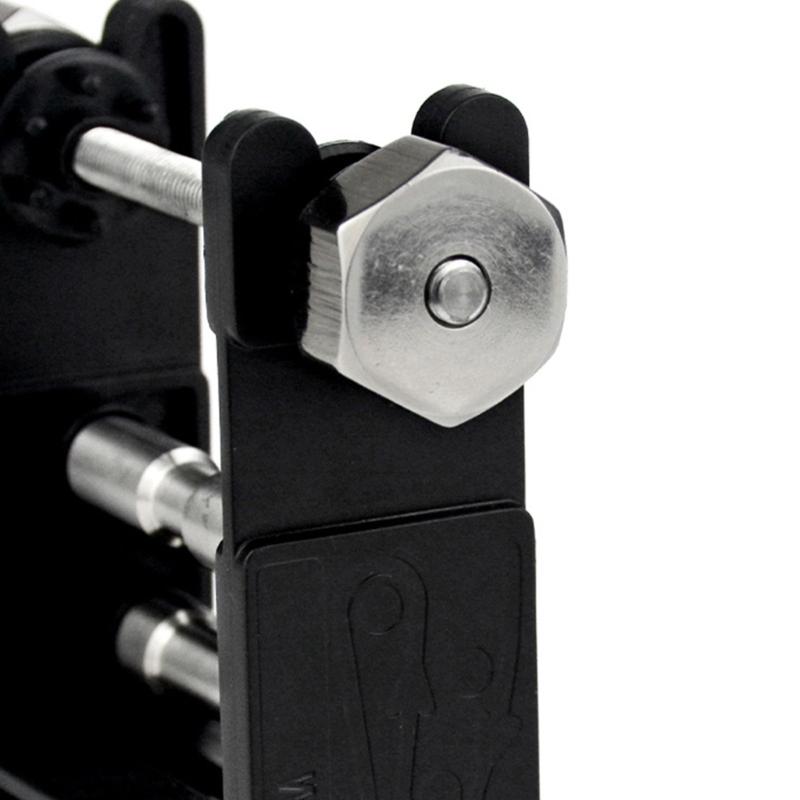 Adjustable Tension String Serving Jig Tool Aluminum String Winder for Compound and Recurve Bowstring Serving