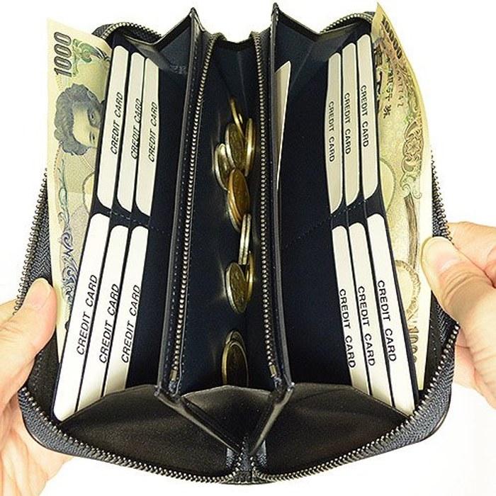 [Porter] Plume Long Wallet 179-03867 Navy