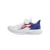 Li Ning Kids Sports Lifestyle Fashion Versatile Comfortable Low-Top Casual Shoes Kids Sneaker Standard-White Bright-Blue YKCU234-1