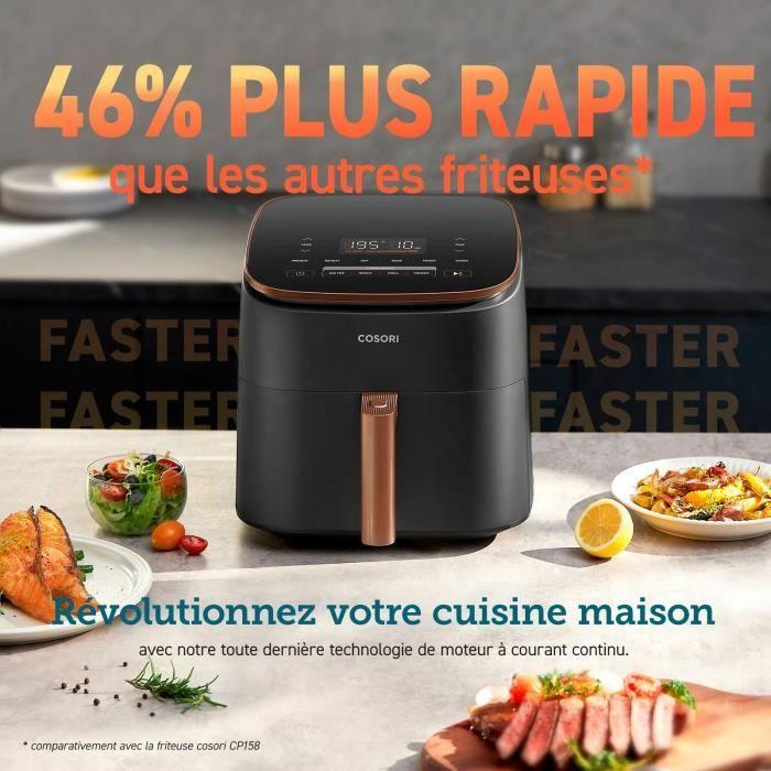 Friteuse sans huile - COSORI - Turbo Blaze Chef Edition - 6L - 1725W - 5 vitesses de cuisson