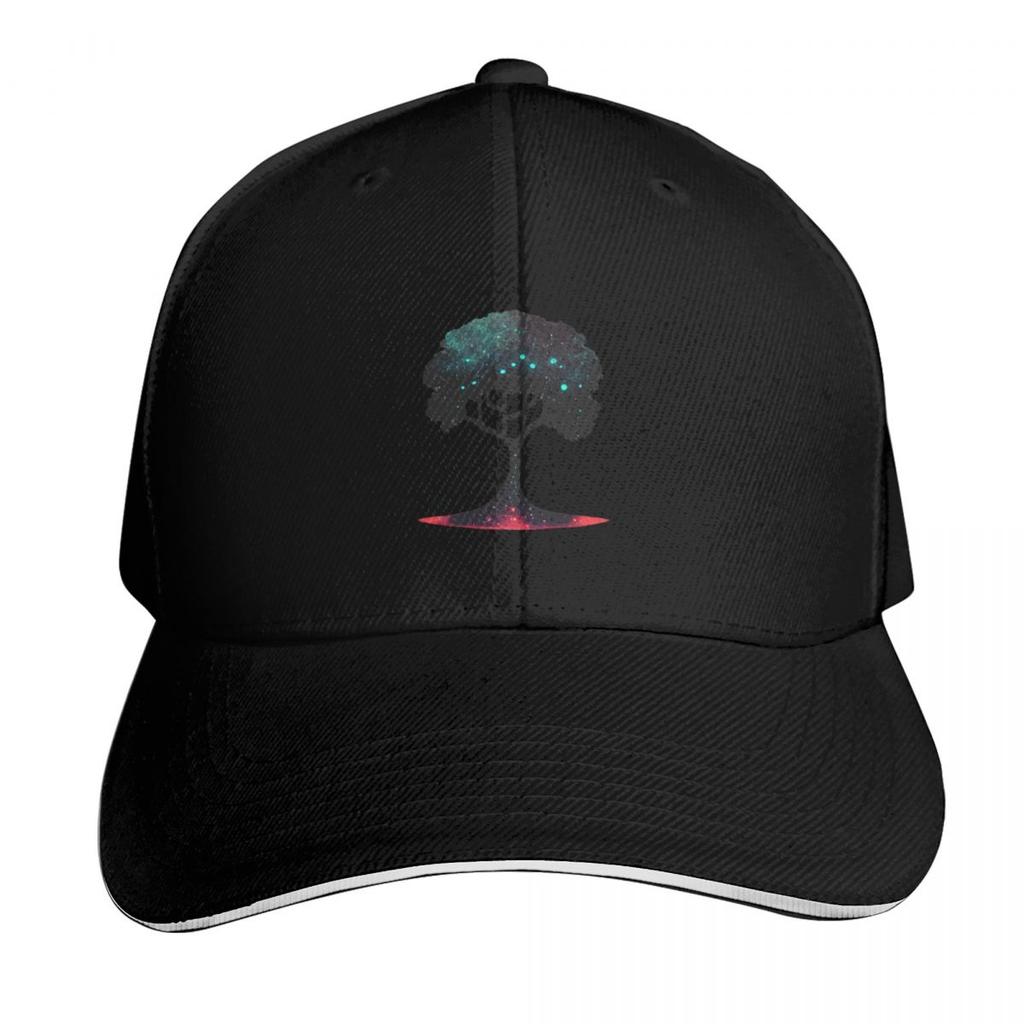 Cosmic Tree Baseball Cap Horse Hat Tea Hat Wild Ball Hat Snapback Cap Unisexs Luxury Womens