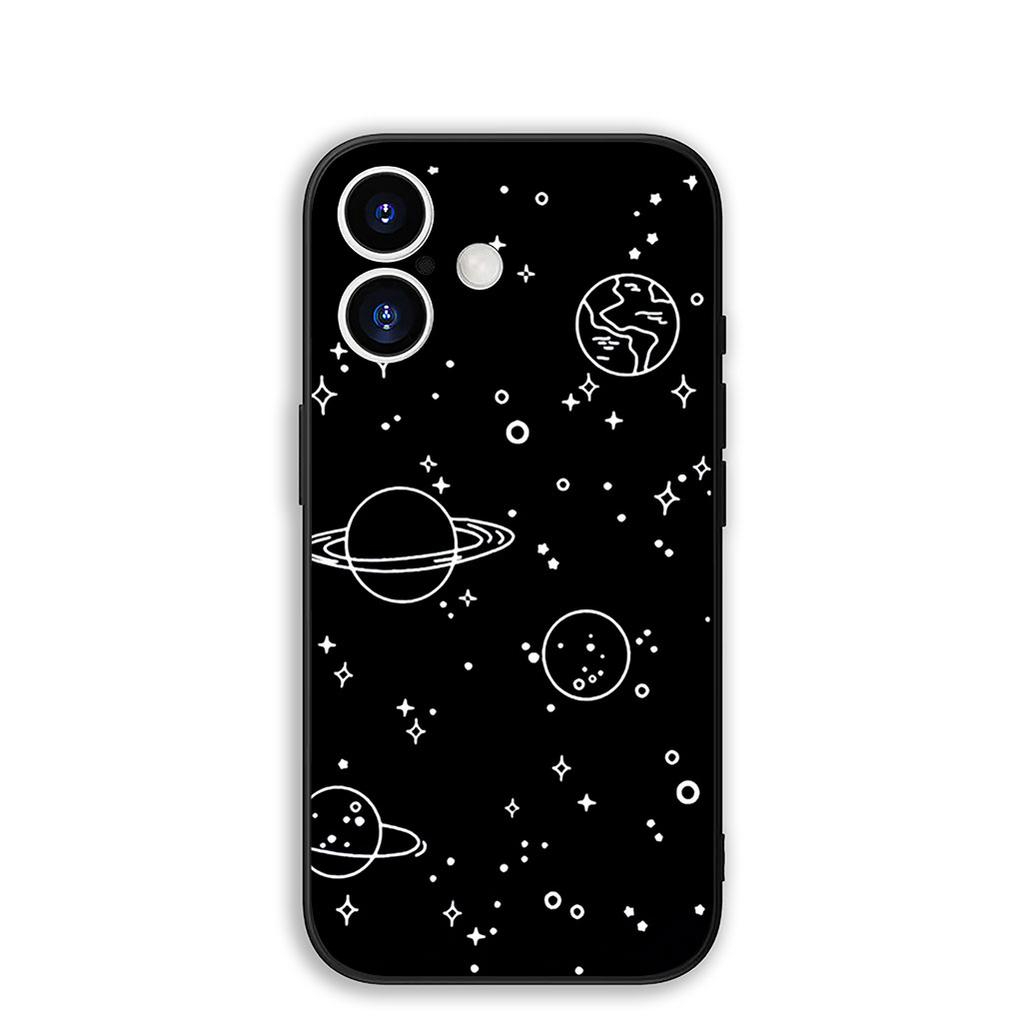 for Motorola Moto Edge 50 30 One Fusion 40 neo Ultra Pro 20 Lite G50 G85 G84 E15 E14 Phone Case Moon luxury Astronaut Stars Sky