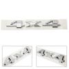 15 2.8CM 4X4 Car emblem Set Side Silver Truck Sticker Trunk ABS Decorative Exterior Fender Nameplate Rear Badge