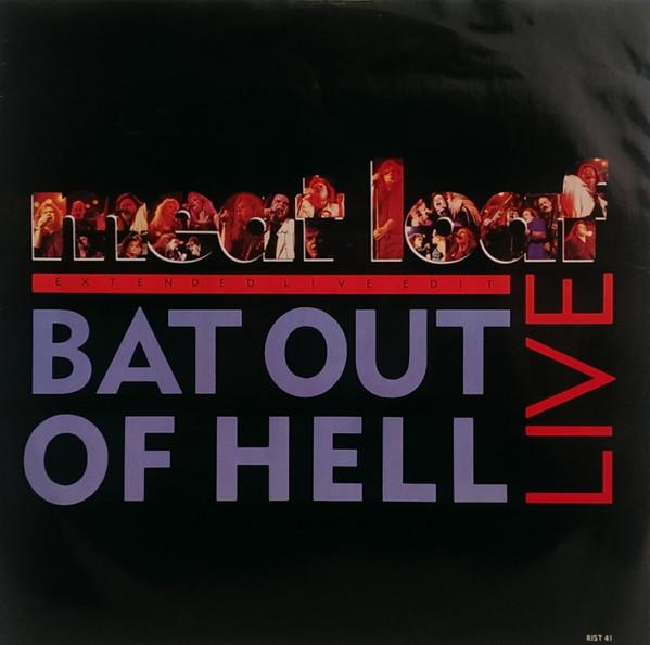 LP Пластинка MEAT LOAF Bat Out Of Hell Live RIST41 Arista 1987 UK Рок Б/У