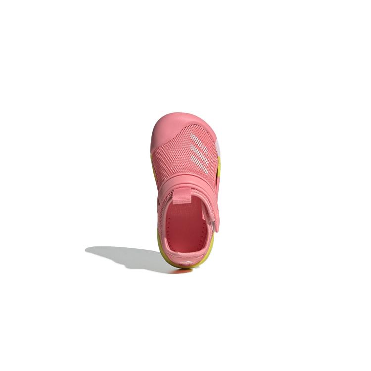 Adidas Slip Resistant Anti Kick Low top Toddler Shoes Pink Yellow Infant And Toddler GX5114