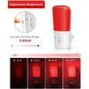 Red Color Dimmable Led Night Light With Light Sensor 110V - 240V 1W Eu Us Uk Plug-In Night Light For Babies Kids