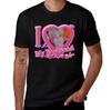 I Love My Boyfriend Graphic Cotton TShirt Trendy Heart Frame Print Casual Unisexs Tee Cute RoUnisextic Design Daily Top