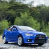 Cwlsev1 1:32 Mitsubishis Lancer Evo X 10 Alloy Car Model Diecast Metal Toy Vehicle Car Model Simulation Sound Light Collection Kids Gift