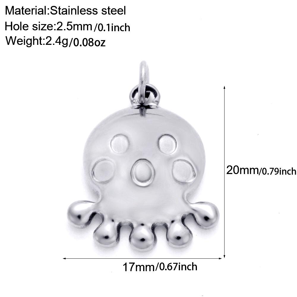 stainless steel Zircon Pendants women Necklace for choker Women DIY Pendant shell Starfish Conch charms necklace women Zircon
