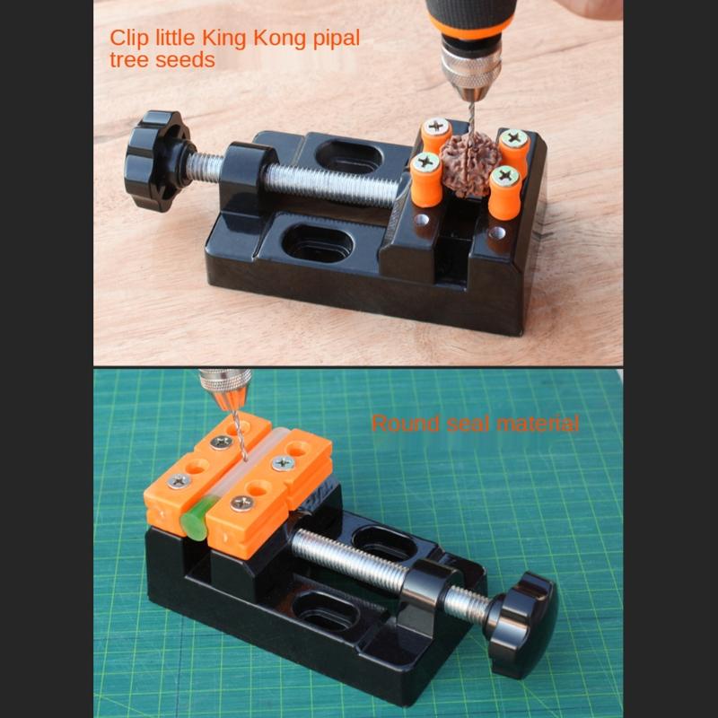 Universal 57mm Mini Jaw for Bench Clamp Adjustable DIY Sculpture Craft Carving Hand Fixed Repair Table Vise Clip Bed Too