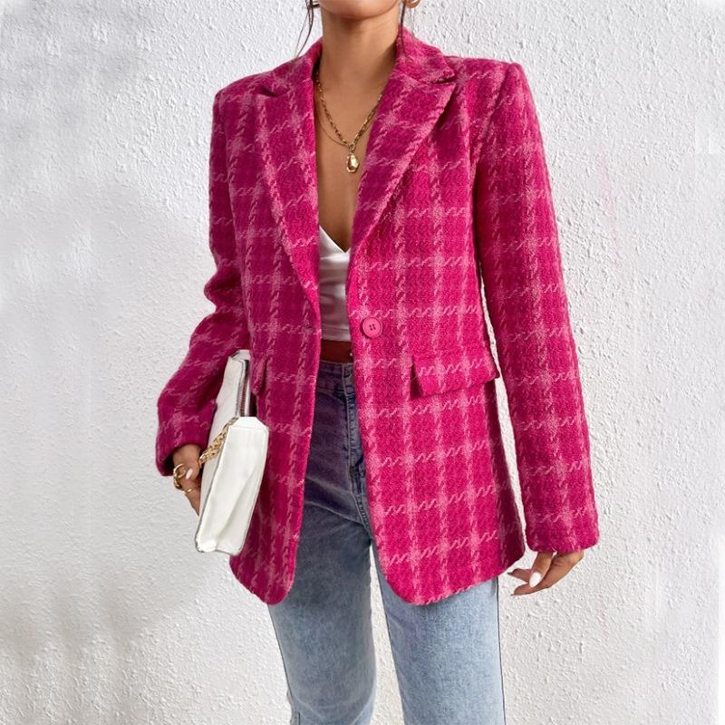 Temperament Jacket 2025 Autumn and Winter New Fashion Cardigan Jacket Mid-Length Casual Women's Clothing