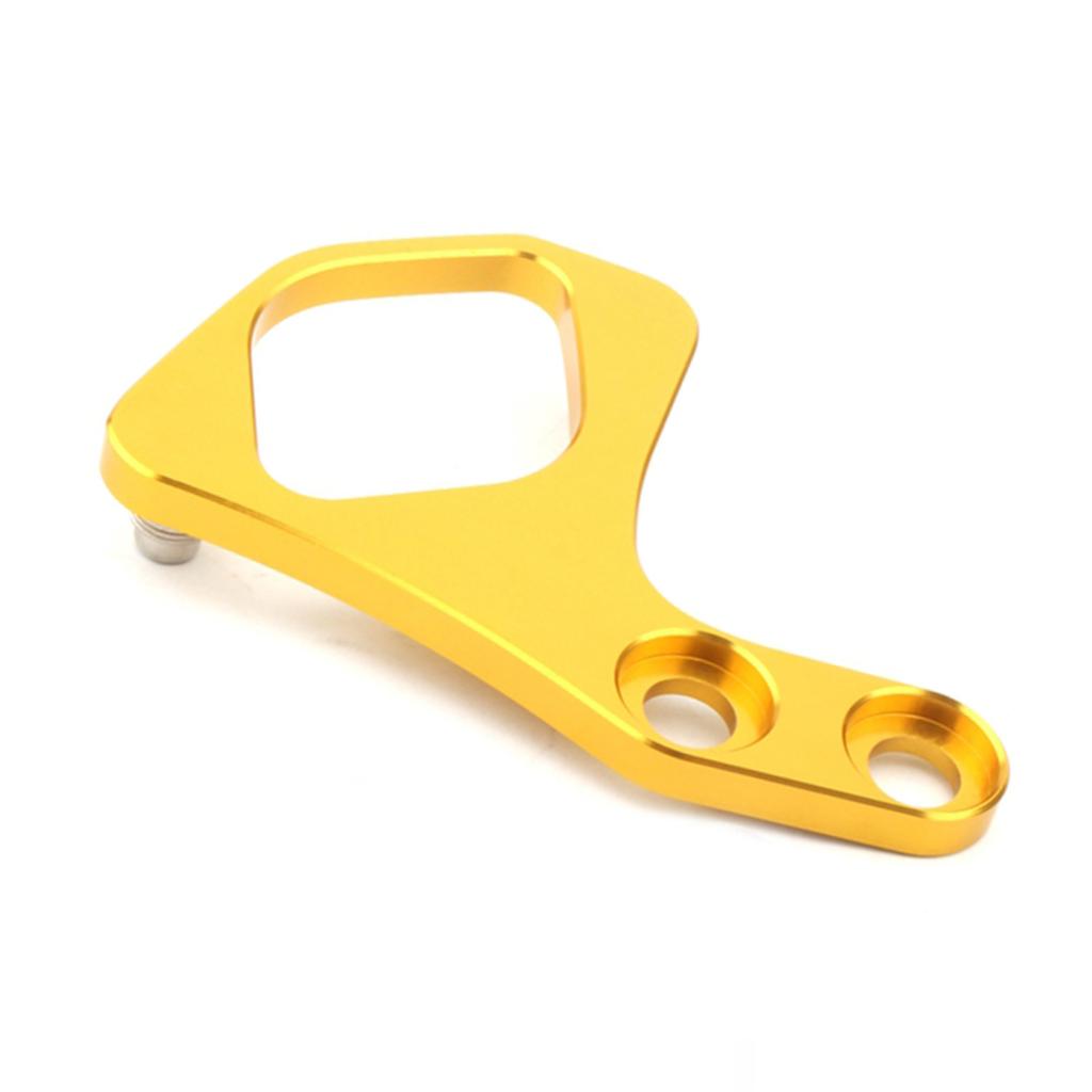 Ignition Key Relocation Bracket Gold For Tr Bonneville Scrambler T100 01-15