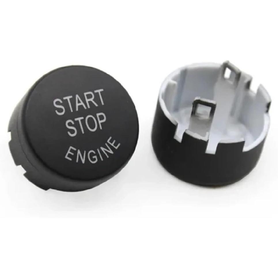 

LHD RHD Car Engine Ignition Start Stop Switch OFF Button Cover Compatible 1 2 3 4 Series F20 F21 F22 F87 F30 F34 F32 F33 F36 F82(Color:Start Stop and Start Stop Button