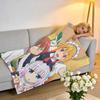 Throw High-Density Short Plush Blanket For Sofa Nap Air-Conditioned Room Soft Skin-Friendly Miss Kobayashi's Dragon Maid
