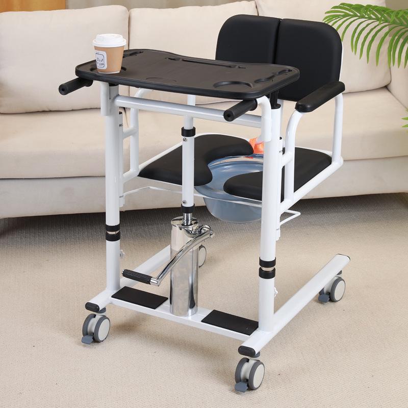 Hydraulic Lift: Multifunctional Assistive Device for Paralyzed Elderly – Aids in Standing, Toileting, and Clothing Adjustment