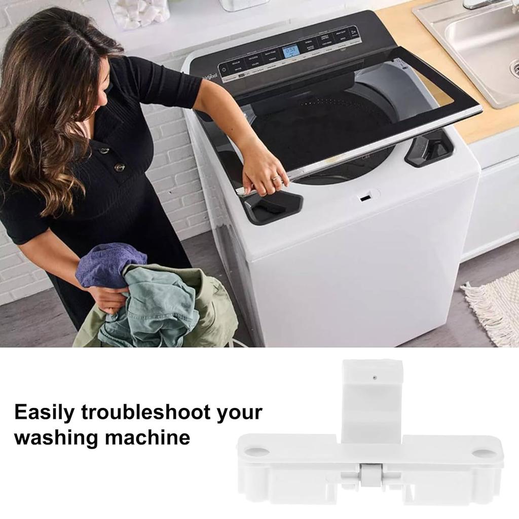 Eagles W10240513 Washer Lid Latch Lock Strike, Replaces P4514459, PS2579805, AP6017583, WPW10240513, Compatible with Whirlpool Kenmore Maytag Washer