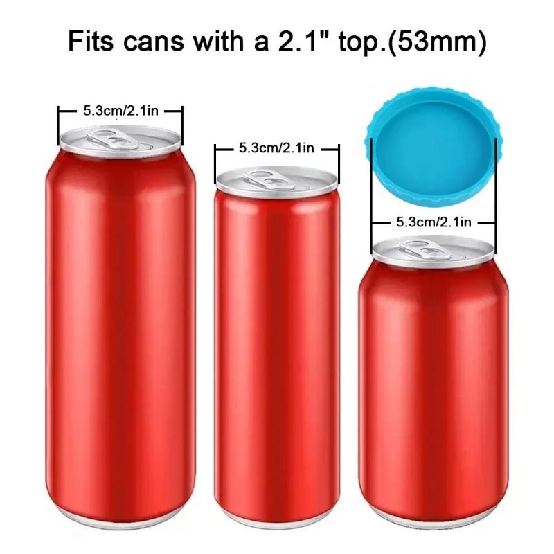 Soft Sealed Silicone Can Lid, Beer Bottle Cap, Iron Can, Soda and Cola Lid