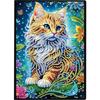 50-Page A5 Size Diamond Painting Diary Book 5D DIY Diamond Art Painting Notebook Kit for Adults Beginners Holiday Birthday Gift