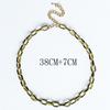 Necklace: Punk Minimalist European & American Sweet & Cool Colorful Enamel Clavicle Chain
