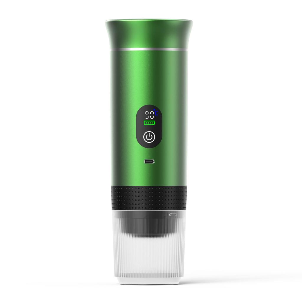 Portable Electric Capsule Coffee Maker - Pump-Action, Multifunctional, 3-in-1 for American & Italian Style