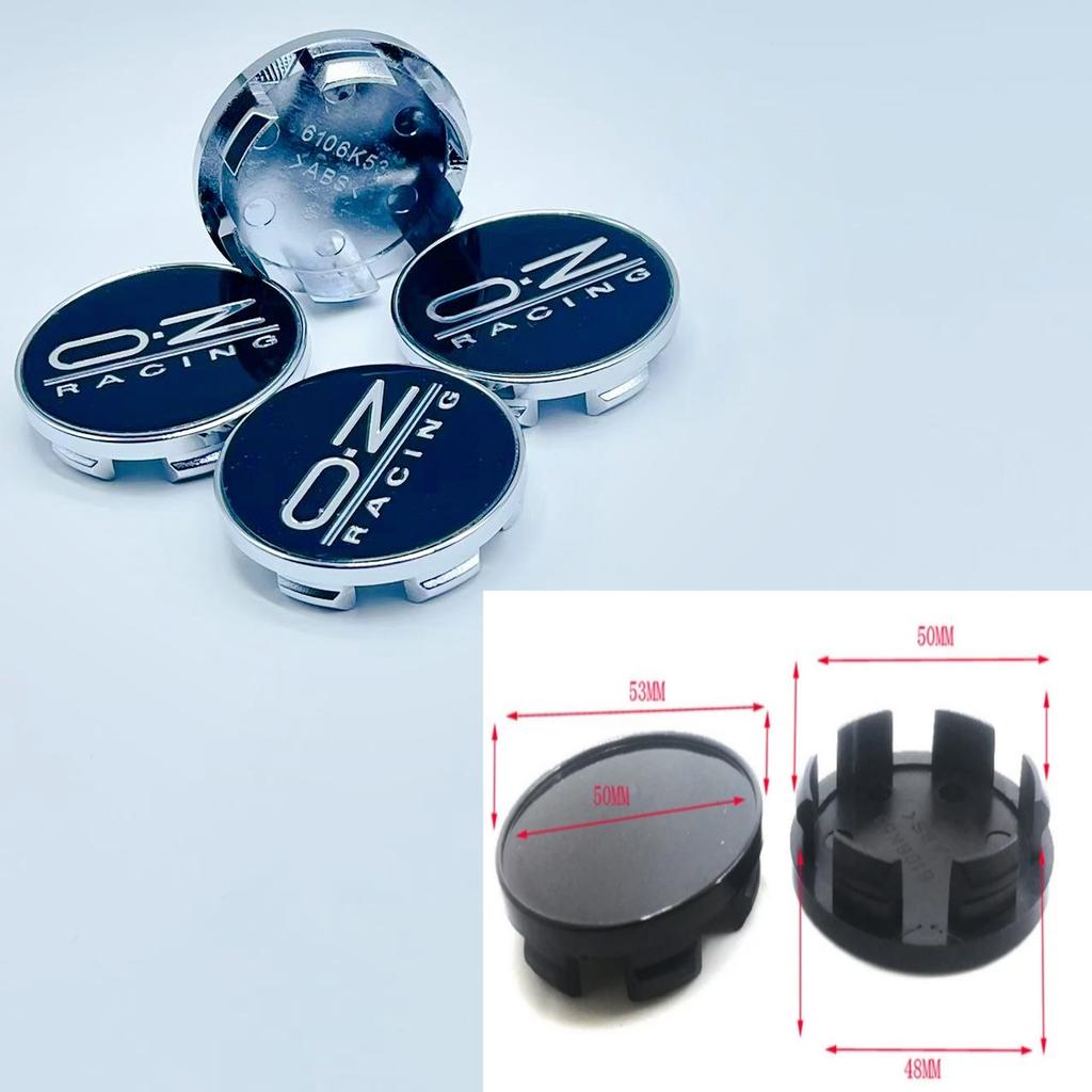 4pcs 53mm OZ Racing O.Z Car Wheel Center Hub Rim Cap Styling Cover Emblem Badge Accessories
